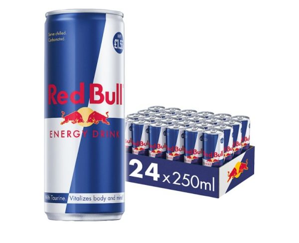 Red Bull £1.55 Pm 24X250ML