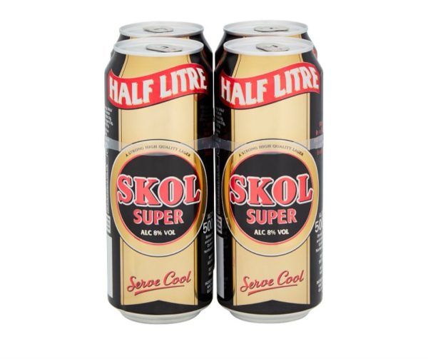 Skol Super 8% 24X500ML