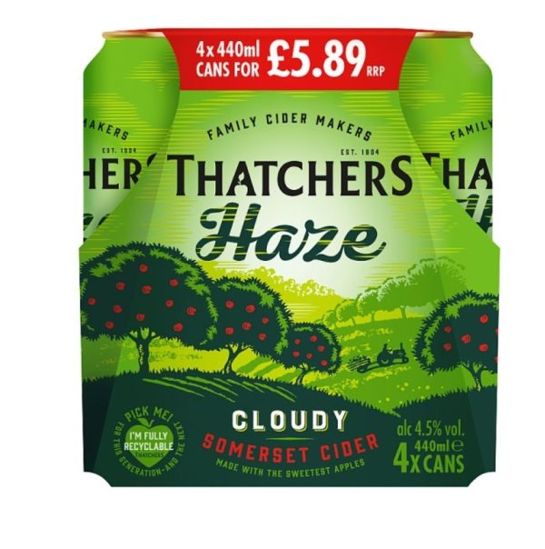 Thatchers Haze £5.89Pm 6X4X440ML