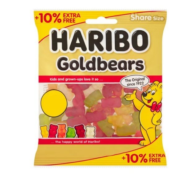 Haribo Gold Bears £1.25Pm 12X154GM