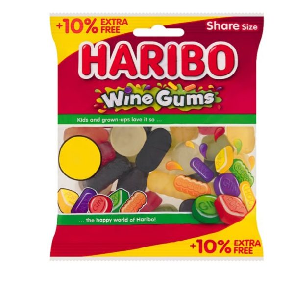 Haribo Wine Gums £1.25 12X154GM