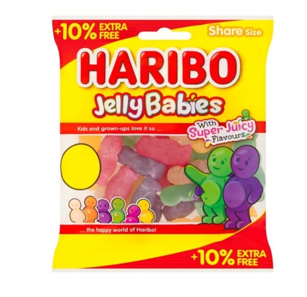 Haribo Jelly Babies £1.25Pm 12X154GM