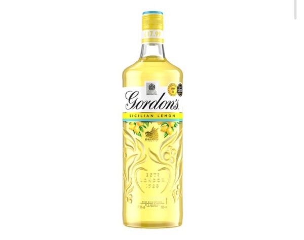 Gordon Gin Sicil Lemon £17.99Pm 6X70CL