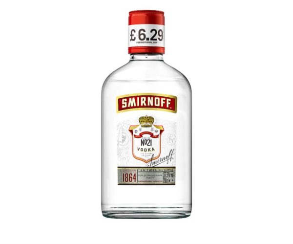 Smirnoff Vodka £6.29Pm 6X20CL