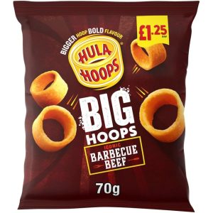 Kp B/Hoops Bbq Beef £1.25Pm 20X70GM
