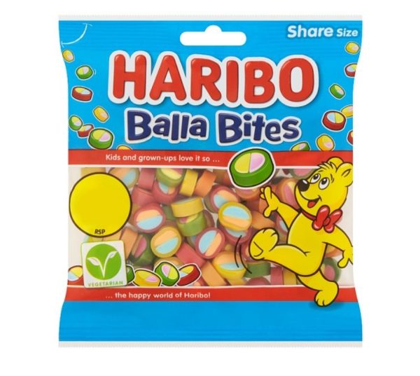 Haribo Balla Bites £1.25Pm 12X140GM