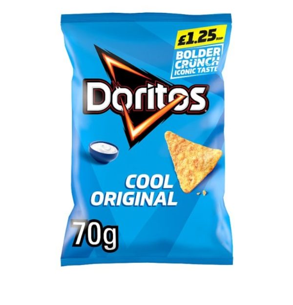 Doritos Cool Original PM £1.25 18X70gm