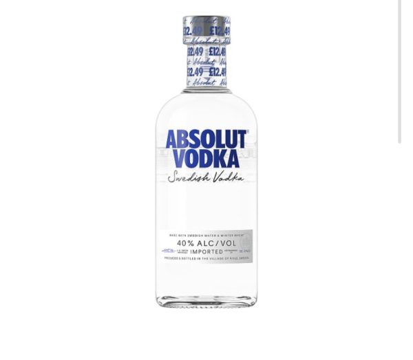 Absolut Vodka Pm£12.49 6X35CL