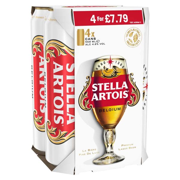 Stella Pint Pm £7.79Pm 6X4X568ML