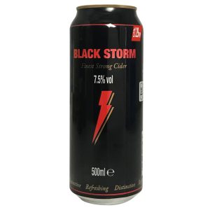 Black Storm Cider £1.29Pm 24X500ML