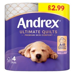 Andrex Supreme Pm £2.99 6X4ROLL
