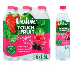 Volvic Tof Summer Fruits 6X1.5LTR