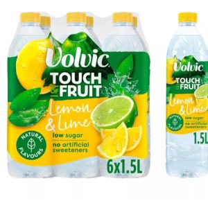 Volvic Tof Lemon & Lime 6X1.5LTR