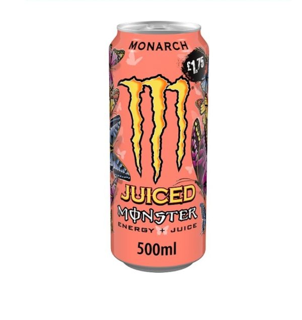 Monster Monarch Pm £1.75 12X500ML