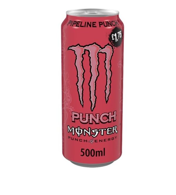 Monster Pipeline Pm £1.75 12X500ML