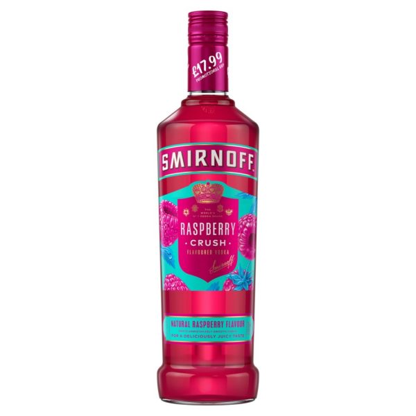 Smirnoff Raspberry Crush Pm £17.99 6X70CL