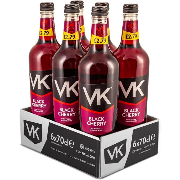 Vk Black Cherry Pm £2.79 6X70CL