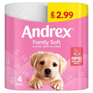 Andrex Family Soft Pm £2.99 6X4ROLL