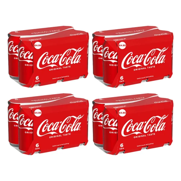 Coca Cola Pm £4.95 4X6X330 ML