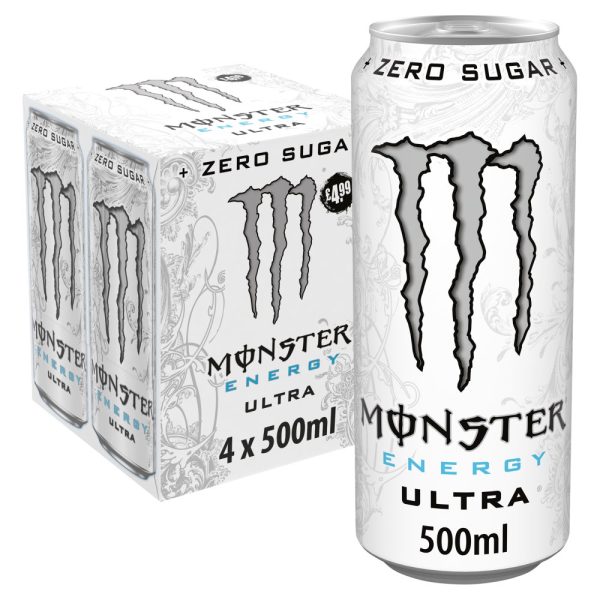 Monster Ultra White Pm £4.99 6X4X500ML