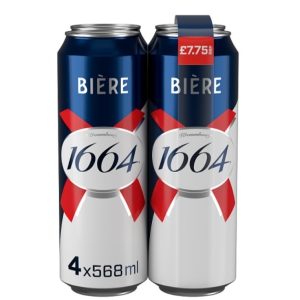 1664 Beer Pm £7.75 6X4X568ML