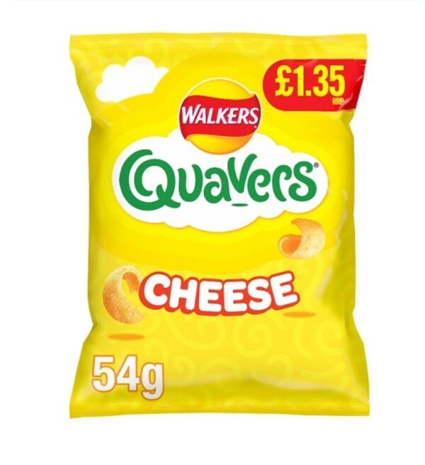 Quavers Cheese Pm £1.35 18X54GM