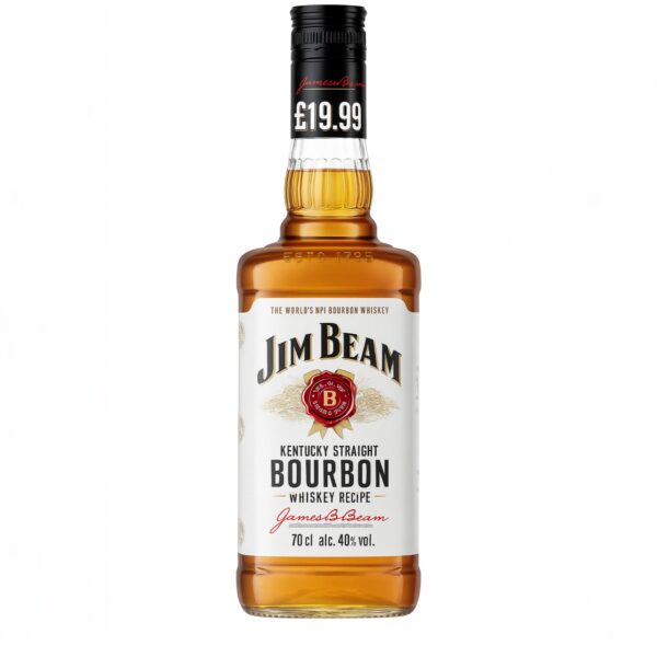 Jim Beam PM £19.99 6X70cl