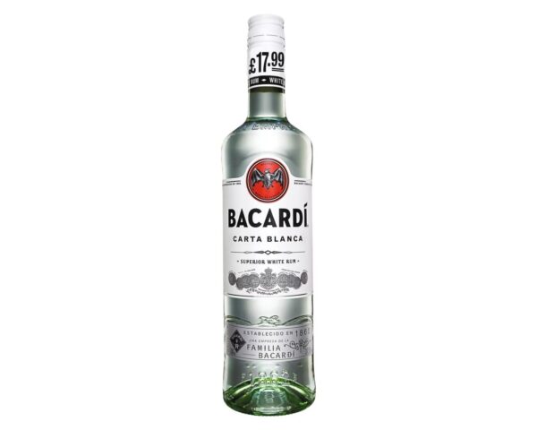 Bacardi Bianca Rum £17.99Pm 6X70CL