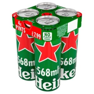 Heineken Pint PM £7.99 6X4x568ml