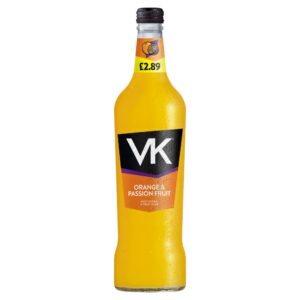 Vk Orange & Passionfruit  Pm £2.89 6X70CL