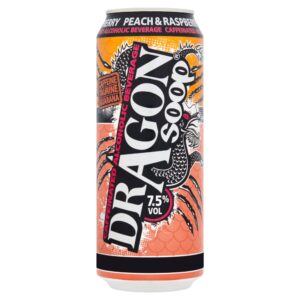 Dragon Soop Peach & Raspberry PM £3.49