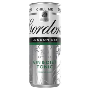 Gordon Diet Can Pm£2.25 1X12X250ML